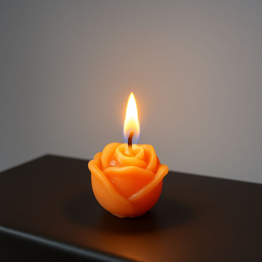 Rose Candle - Soy Wax, Japanese Rose Fragrance