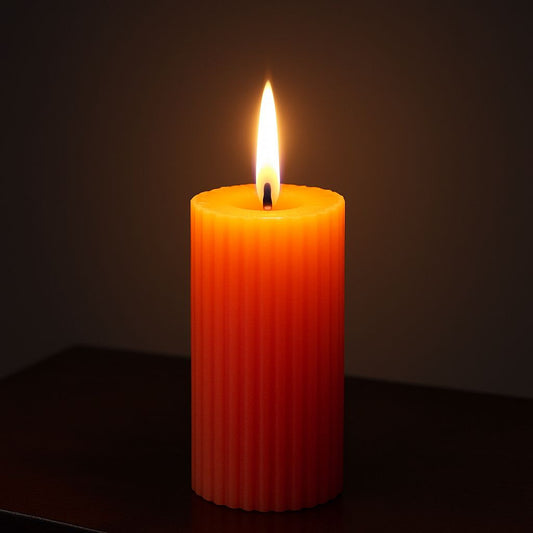 Pillar Candles - Soy Wax, Japanese Rose Fragance